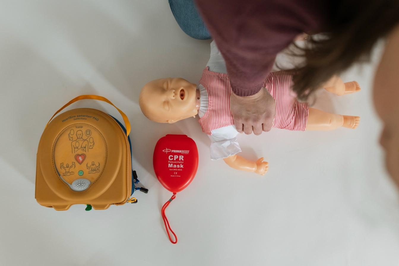 Kourtney teaching CPR